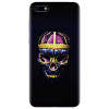 Husa silicon pentru Huawei Y5 Prime 2018, Colorfull Skull