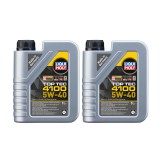 Ulei motor Liqui Moly Top Tec 4100 5W40, 2L, benzina/diesel, Euro 4/5/6, protectie uzura, consum redus, turbo, catalizator