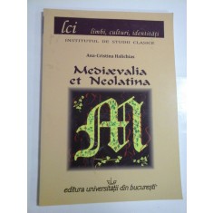 MEDIAEVALIA ET NEOLATINA - Ana-Cristina HALICHIAS