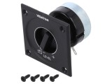 Poten&Aring;&pound;iometru axial stereofonic pentru audio