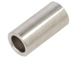 Manson distantier cilindric 25mm alamă nichel 12mm