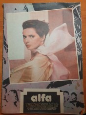 revista alfa 1988-art. si foto orasul bucuresti,ateneul roman la centenar