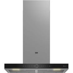 Hota incorporabila decorativa Beko BHCB67841BBHSI, Putere de absorbtie 850 mc/h, Air Cleaning Mode, Smell Sense, 4 trepte de viteza, Iluminare cu LED,