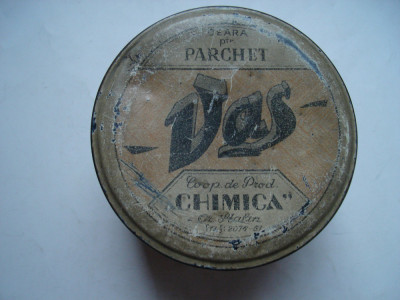 Cutie tabla Ceara pentru parchet - Coop. de prod. Chimica or. Stalin (Brasov) foto