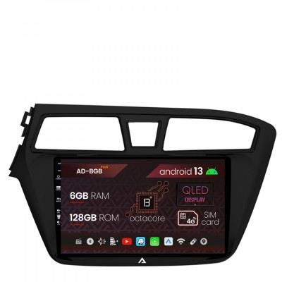 Navigatie Hyundai I20 (2014-2018), Android 13, B-Octacore 6GB RAM + 128GB ROM, 9 Inch - AD-BGB9006+AD-BGRKIT194 foto