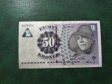 DANEMARCA 50 KRONER SUPERBĂ
