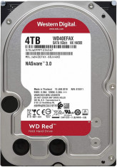 HDD intern WD, 3.5, 4TB, RED, SATA3, IntelliPower (5400rpm), 64MB, adv. format(AF), NASware foto