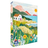 Puzzle Marea Neagră Casa Albă de l&acirc;ngă mare - 1000 de piese