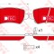 Set placute frana,frana disc OPEL CORSA C (F08, F68) (2000 - 2009) TRW GDB1515DTE