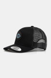 Rip Curl șapcă culoarea negru, cu imprimeu, 1FMMHE