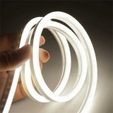 Banda LED COB 230V flexibila 10mm 6000K alb rece IP65 PS-1417, Oem