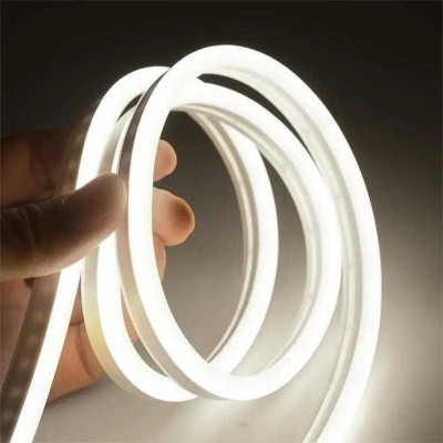 Banda LED COB 230V flexibila 10mm 6000K alb rece IP65 PS-1417 foto