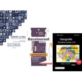 Pachet Bacalaureat 2026. Ghid complet Limba si literatura romana, Matematica M-stiintele-naturii si M-tehnologic si Geografie Sinteze Teste Rezolvari