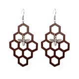 Cercei Fagure de Albine din lemn