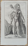 Hercule// gravura de carte sec. XVIII-XIX