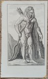 Hercule// gravura de carte sec. XVIII-XIX