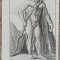 Hercule// gravura de carte sec. XVIII-XIX