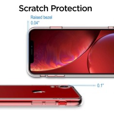 Husa compatibila Apple iPhone XR, GloMax, TPU, Transparent