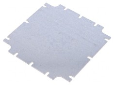 Placă de montare oțel zincat 121x121x2mm