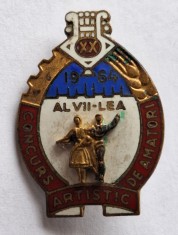 Al VII lea Concurs artistic de amatori insigna SUPERBA, email la cald, anul 1964