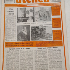 ATENEU - revistă social-culturală (aprilie 1988) Nr. 4