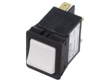 &Icirc;ntrerupător supracurent SCHURTER TA35 240VAC 60VDC 4A 2 poli DPST alb