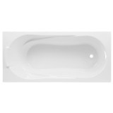 Cada baie rectangulara West Afrodita, masca si suport incluse, acril, 150 x 70 cm