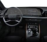 Folie protectie display navigatie si ceasuri de bord Duragon, din silicon, pentru Audi A5 Avant 2024+, transparenta, anti-shock, kit instalare
