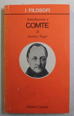 Introduzione a Comte / di Antimo Negri foto