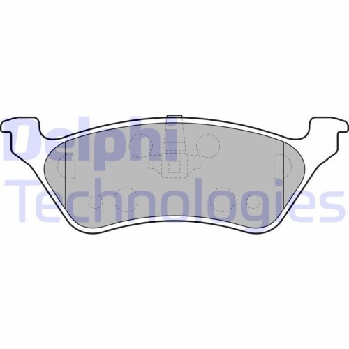 Delphi set placute frana, frana disc