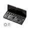 SET DE 19 PIESE DE IMPACT DE 1/2` CU 14 TUBULARE HEX. + ADAPTOARE