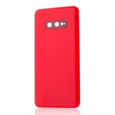 Capac Baterie Samsung Galaxy S10e, G970F, Rosu, OEM foto