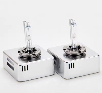 Set 2 Becuri Auto D5S Xenon 35W, 12V, 6000K &amp;ndash; Lumina Alba Puternica si Claritate Superioara foto