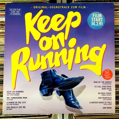 Disc Vinil Dublu LP KEEP ON RUNNING (Film Soundtrack), (1990), NOU, vezi descriere, Psychedelic Rock, Blues Rock, Beat, Soul, Prog, Funk,Rock &amp;amp; Roll foto