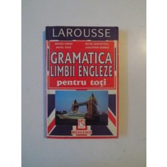 GRAMATICA LIMBII ENGLEZE PENTRU TOTI de GERARD HARDIN... JEAN-PIERRE BERMAN, 2001