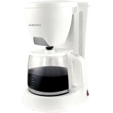 Filtru de cafea Albatros Verona White 2, 680 W, 8 - 10 ceşti, 1.2 L, Functie antipicurare, Cană de sticlă, Alb