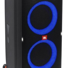 Sistem Audio Portabil JBL Partybox 310, Bluetooth, USB, IPX4, Pro Sound, Sound effects, Karaoke, 18H (Negru)