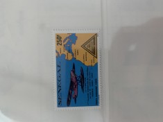 Serie timbre cu avioane, aviatie, nestampilate, MNH foto