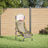 VidaXL Set de joc de baschet arcadă cu minge și pompă, 45x86x127 cm