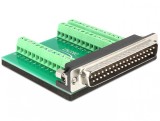 Adaptor D-Sub 37 pini T la bloc terminal 39 pini, Delock 65320