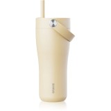 Equa Carry Cup cană din oțel inoxidabil termo Butter 600 ml