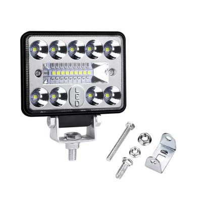 Proiector led cu 2 faze 12v-24v , 27w , lumina alba 6000k foto