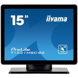 Monitor LED Iiyama ProLite T1521MSC-B2, 15, XGA, Negru