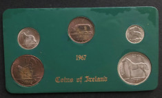 Irlanda set monetarie 1967 complet foto