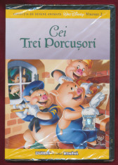 &amp;quot;Cei trei porcusori&amp;quot; - DVD sigilat foto