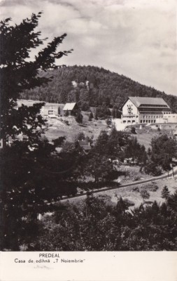 AS - ILUSTRATA 1199, PREDEAL, CASA DE ODIHNA &amp;bdquo;7 NOIEMBRIE&amp;rdquo;, ANUL 1961 foto
