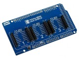 Multiadaptor mikroBUS cu 3 socluri și conectori de extensie