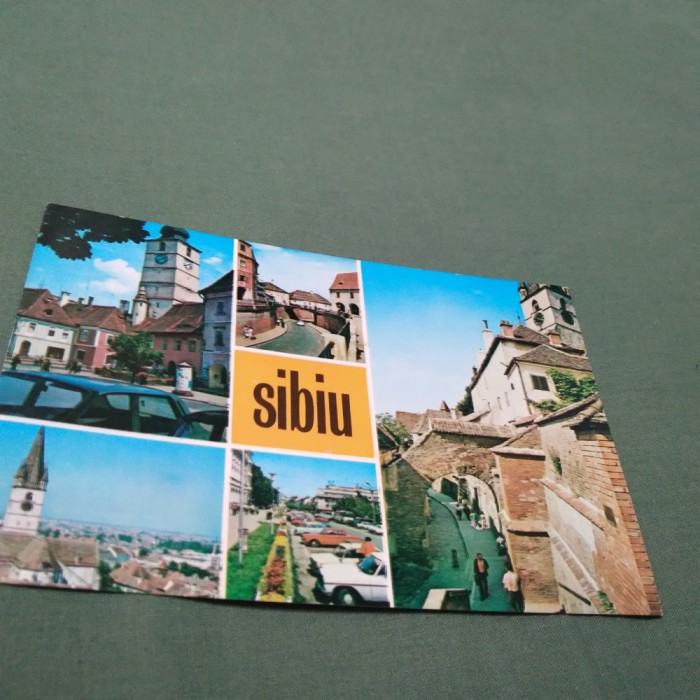 CARTE POSTALA SIBIU CIRCULATA