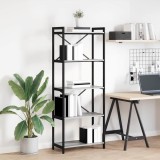Cumpara ieftin Bibliotecă sonoma gri 60 x 30 x 153 cm Lemn compozit