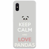 Husa silicon pentru Xiaomi Mi 8 Pro, Panda Phone